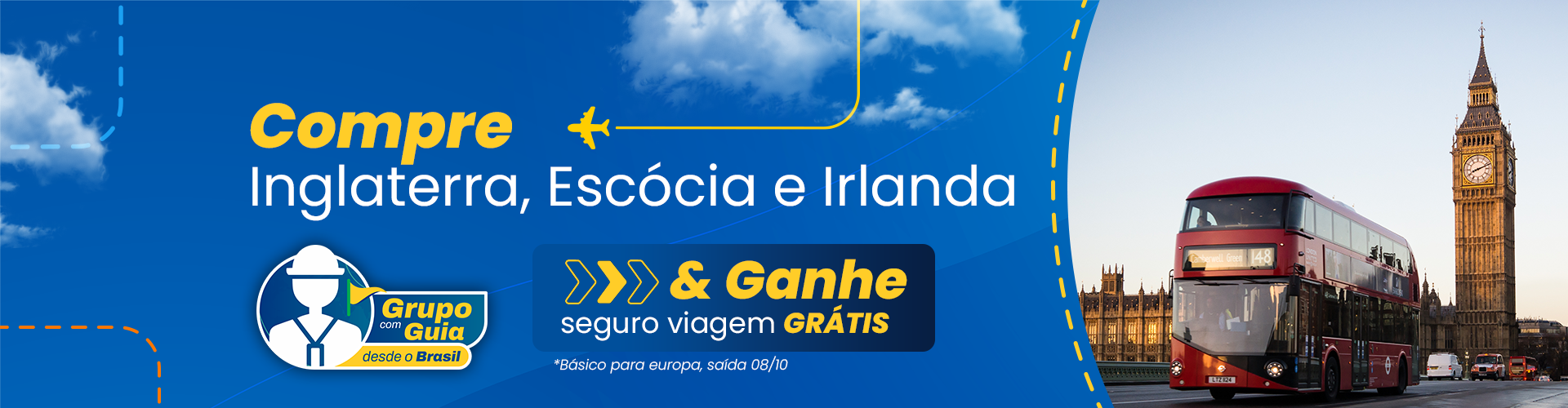 Inglaterra, Esccia e Irlanda PROMO