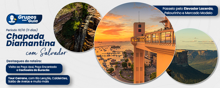 Grupos com Guia - Chapada Diamantina