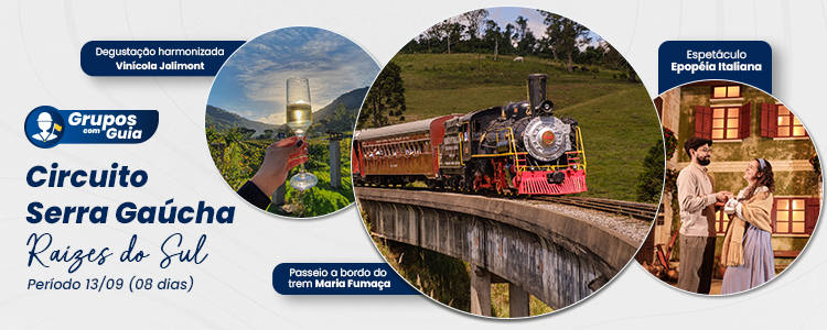 Grupos com Guia - Raizes do Sul