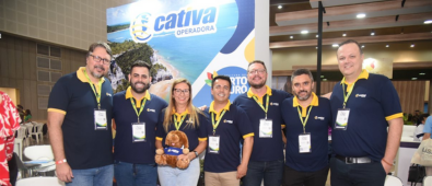 Cativa Operadora capacita mais de 60 agentes de Fortaleza-CE em mais uma etapa do Cativando o Brasil e participa da Feira Brazil Travel Market (BTM)