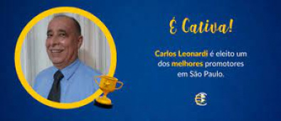  da Cativa: Carlos Leonardi  eleito um dos melhores promotores de vendas em So Paulo