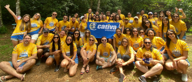 Cativa realiza confraternizao de encerramento com equipe de Porto Alegre