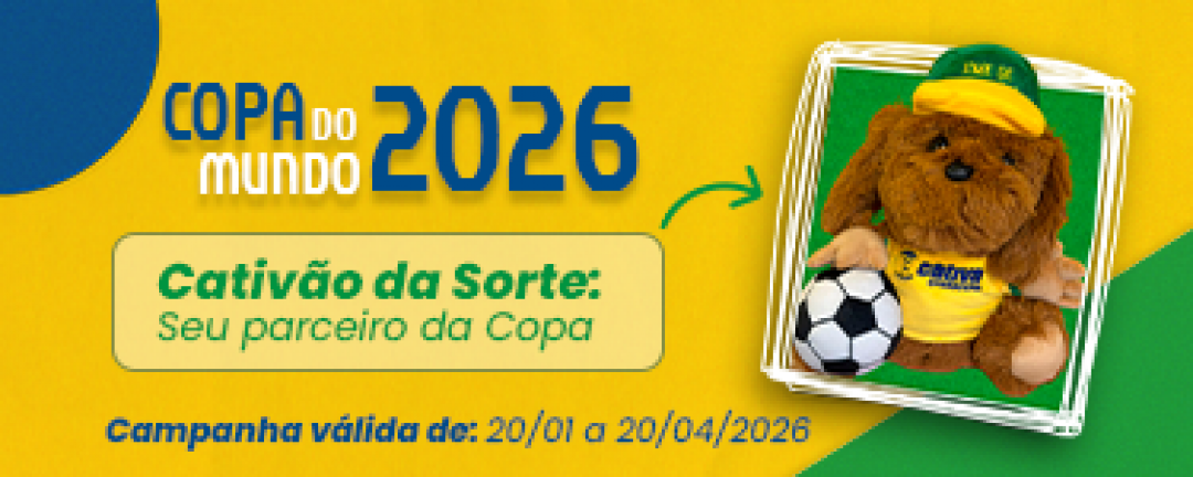 Cativ�o da Sorte: seu parceiro da Copa