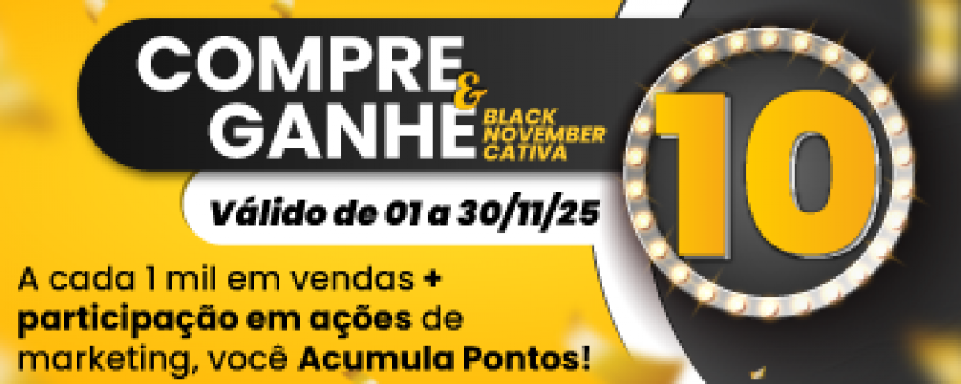 Ganhe prêmios na Black November