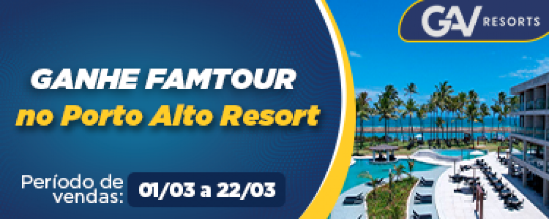 Venda & Conquiste com GAV Resorts