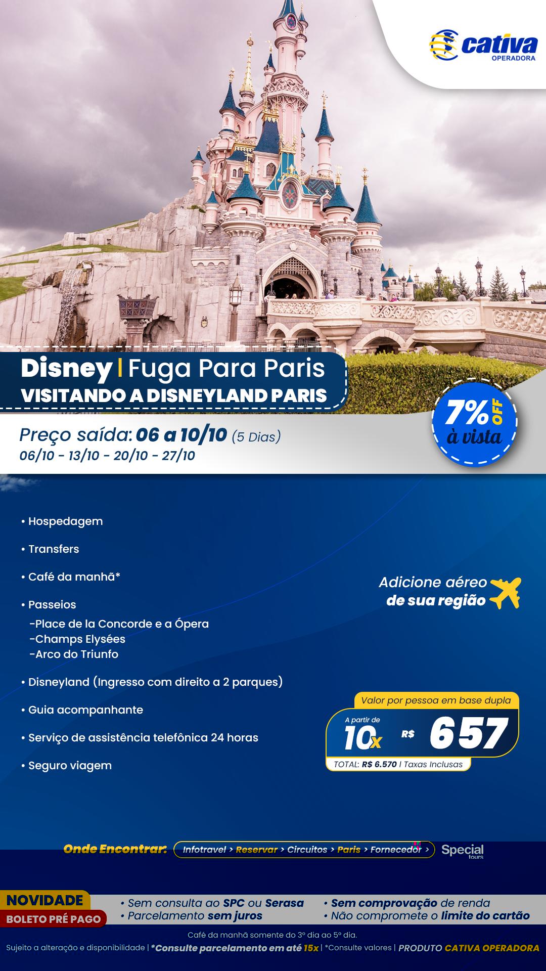 Disney em Paris 06/10