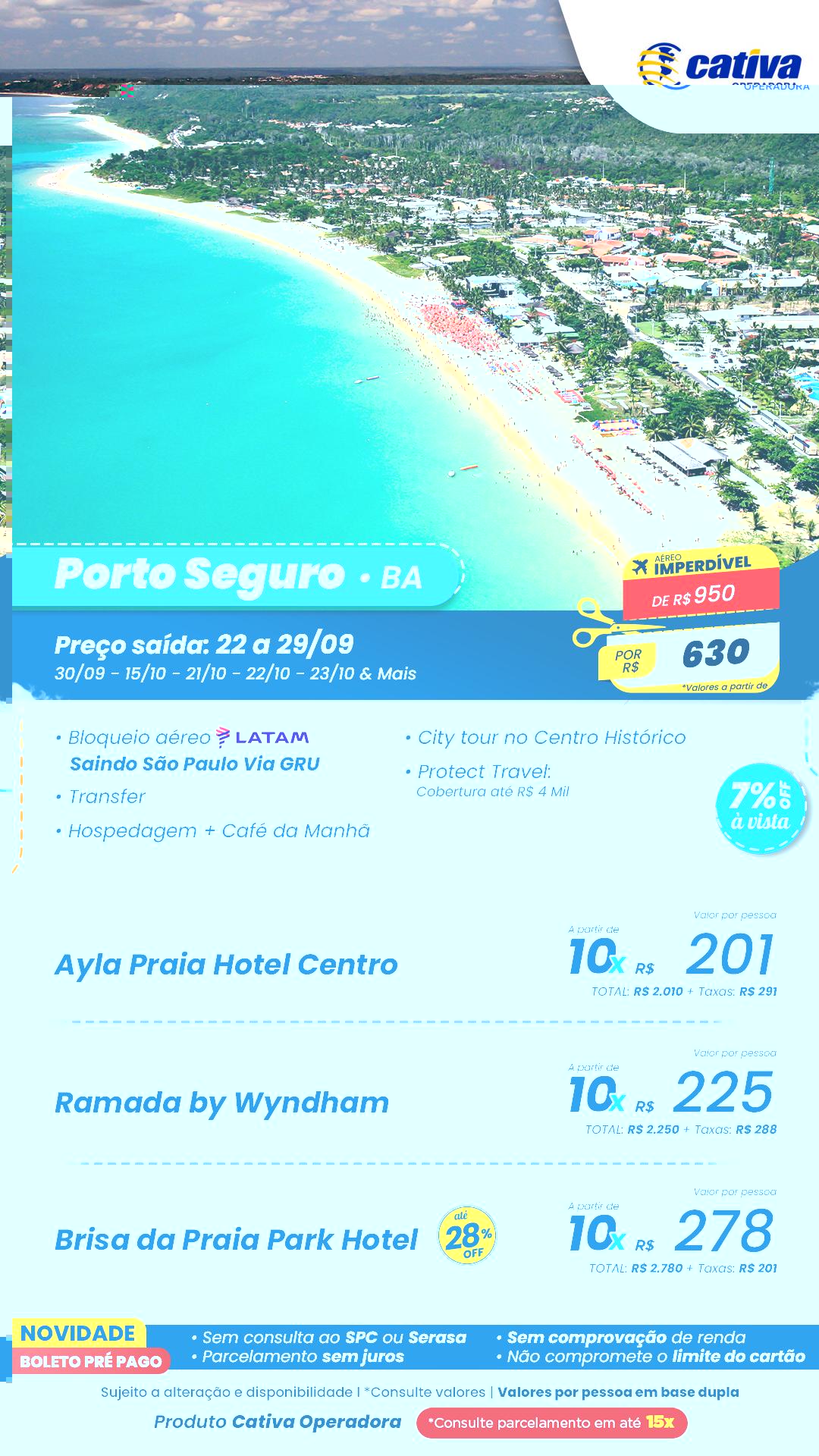Porto Seguro/SAO 22/09