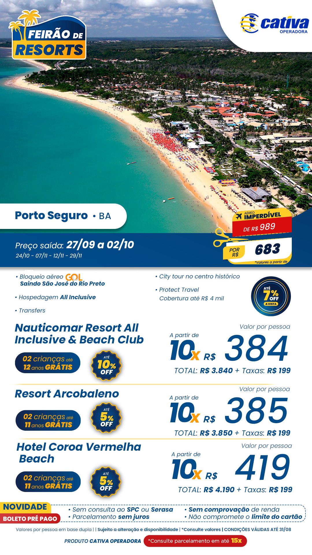 Porto Seguro/SJP 27/09