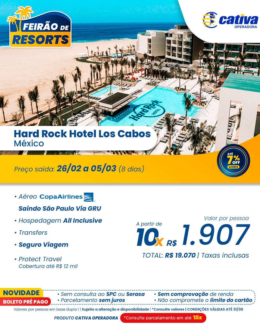 Hard Rock Los Cabos/SAO 26/02