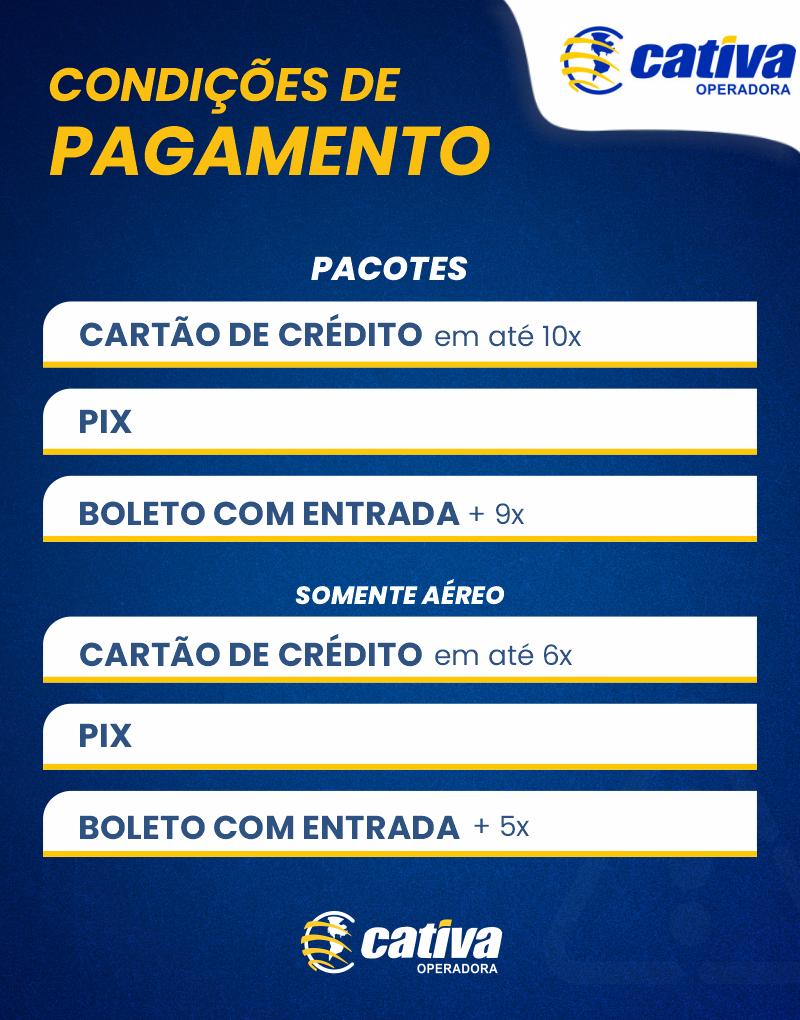 Condicoes de pagamento