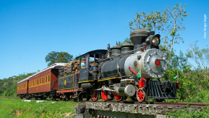  Curitiba com Trem pela Serra do Mar e Ilha do Mel 